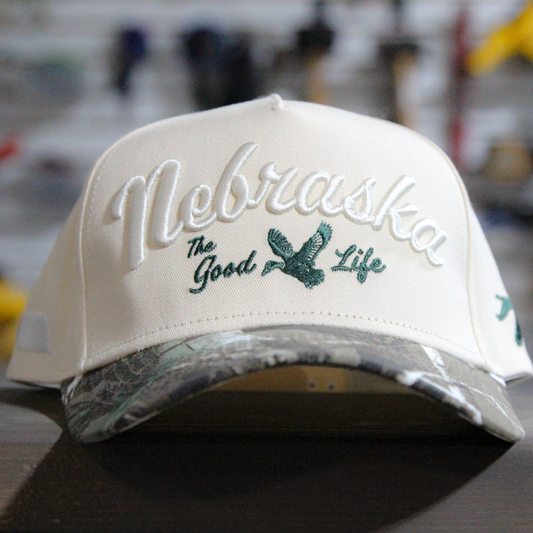 Nebraska Camo Hat