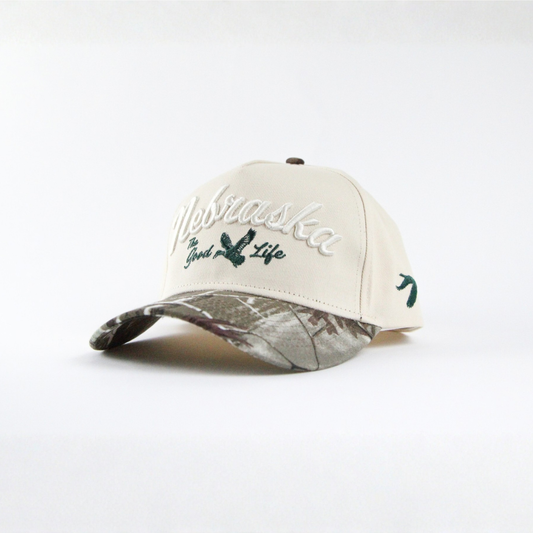 Nebraska Camo Hat