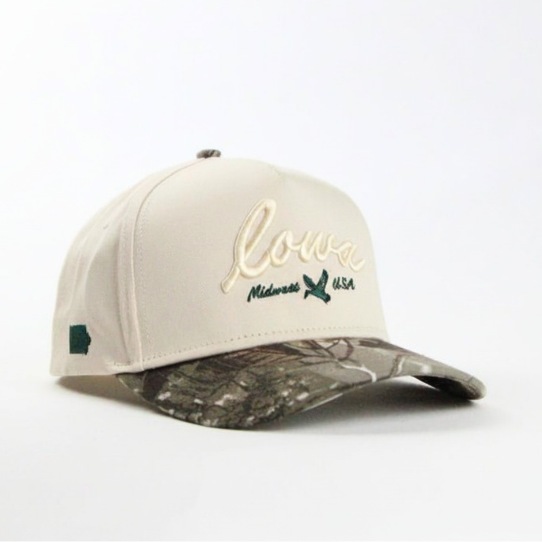 Iowa Camo Hat