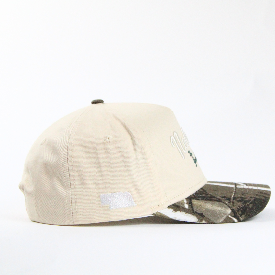 Nebraska Camo Hat