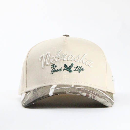 Nebraska Camo Hat