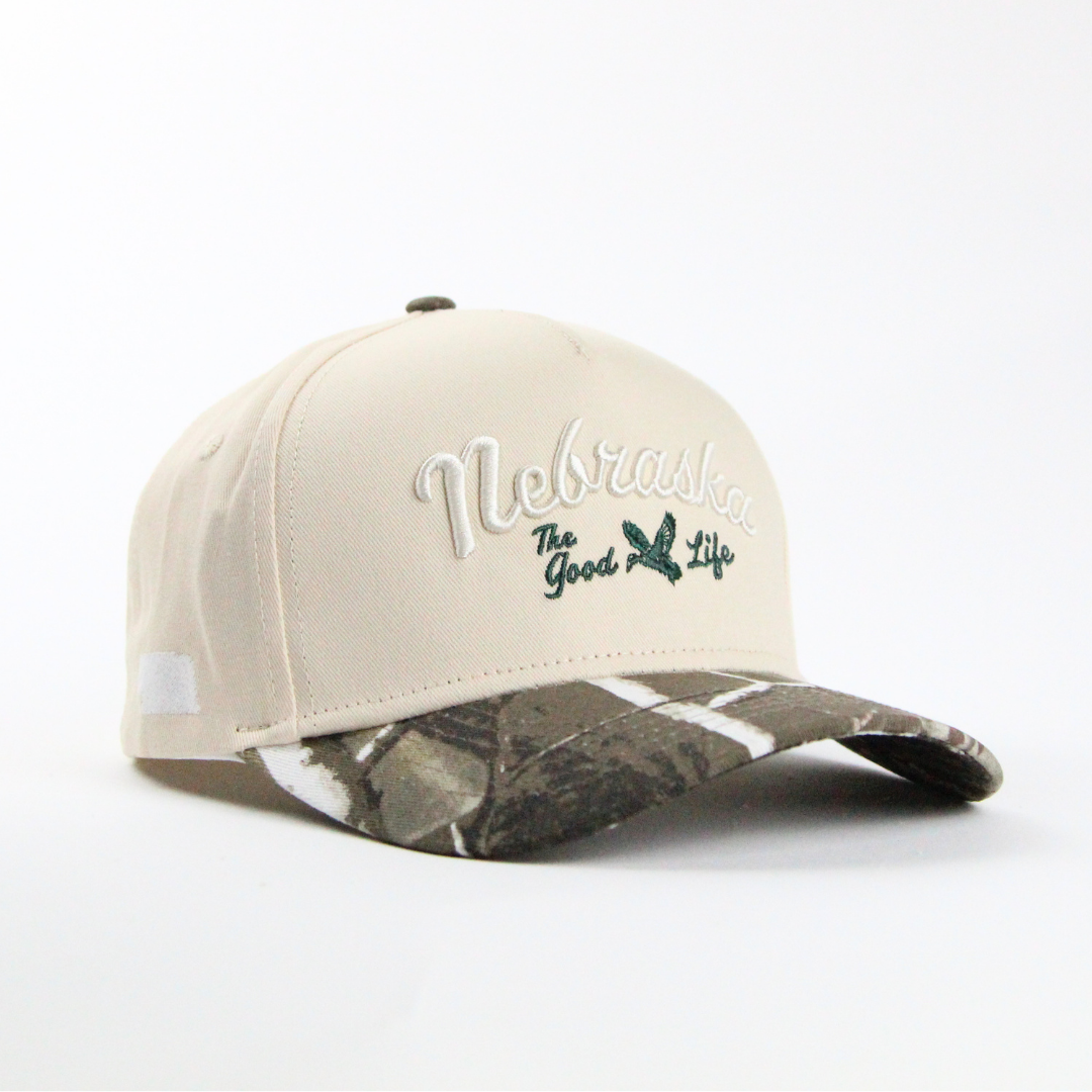 Nebraska Camo Hat