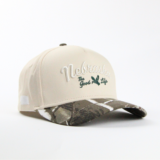 Nebraska Camo Hat